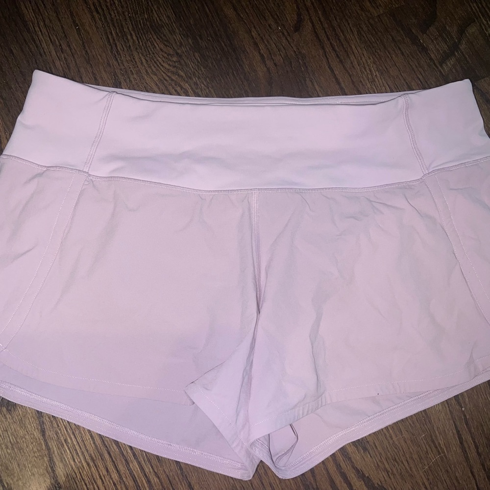 Lululemon Rose Quartz Shorts